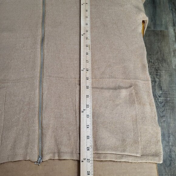Liz Claiborne Women's XXL Signature Caramel Brown Full Zip Sweater NWT - Picture 13 of 13